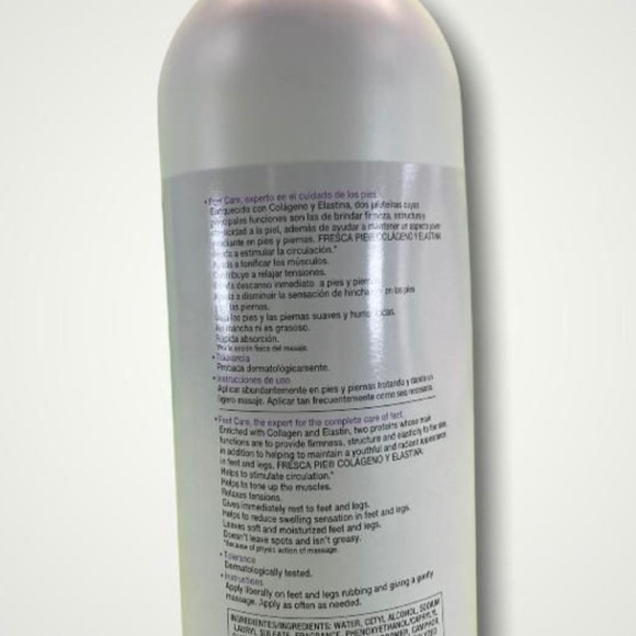 STANHOME FRESCA PIE COLLAGEN TIRED FEET LOTION 930ml/31.4oz. LOCION FRESCA PIE - Picture 6 of 8